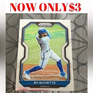 Bo Bichette 2021 Panini PrizmToronto Blue Jays Baseball Card